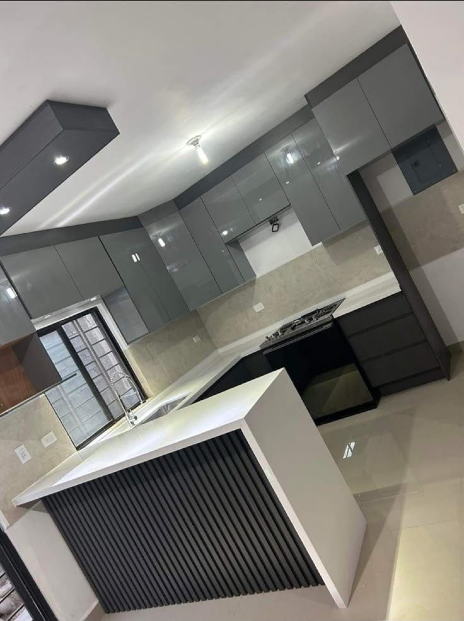 Kitchen interior detail